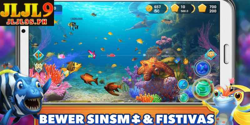 Real money fishing game optimized for mobile devices in the Philippines