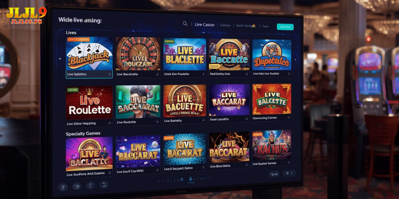 Wide Game Selection